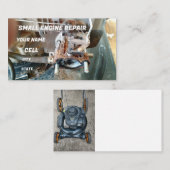 Herstel van kleine motormotoren visitekaartje (Voorkant / Achterkant)