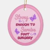 Herstel van rotschirurgie keramisch ornament (Links)