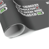 Herstel van vervangende heupchirurgische ingrepen cadeaupapier (Rol Hoek)