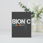 Herstel van wervelkolomchirurgie Spinale fusie Rug Briefkaart (Staand voorkant)