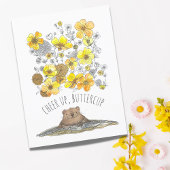 Herstel Zich Nieuwe Dag Zeeuwse Bloemen Aquarel Briefkaart
