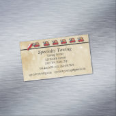 Herstelactiviteiten voor hulp op de weg aan het we magnetisch visitekaartje (Voorbeeld)