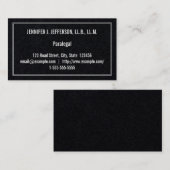 Herstelbaar paralegaal Visitekaartje (Voorkant / Achterkant)