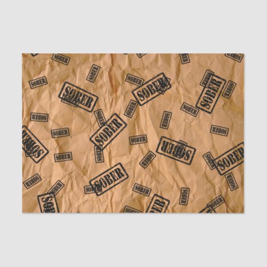 Herstelbaar Sober-weefselpapier Tissuepapier (Voorkant)