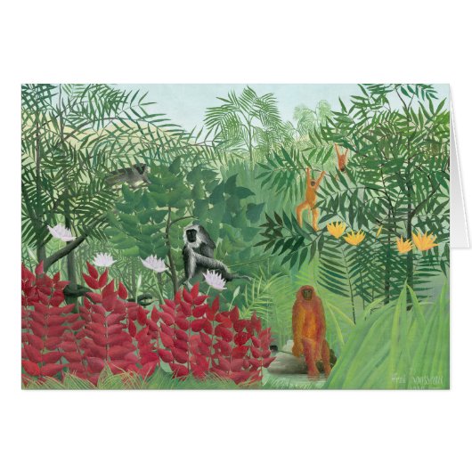 Herstelbare kleuren-Henri Rousseau - Kunst met tro (Voorkant Horizontaal)