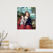 Herstelbare Nederlandse verflichtingsvlucht naar E Poster (Keuken)