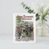 Herstelbare  New York Brewery kalender Briefkaart (Staand voorkant)