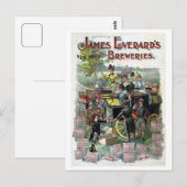 Herstelbare  New York Brewery kalender Briefkaart (Voorkant / Achterkant)