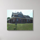 Herstelbare treinstel canvas afdruk (Voorkant)