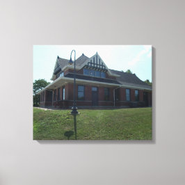 Herstelbare treinstel canvas afdruk