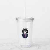 Herstelbare tumbler acryl drinkbeker (Voorkant)