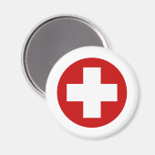 Herstelcentrum voor noodgevallen in het Zwitserse  Magneet (Voorkant / Achterkant)