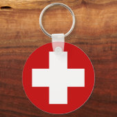 Herstelcentrum voor noodgevallen in het Zwitserse  Sleutelhanger (Voorkant)