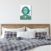 Hersteld II A – Kunst van Genezing en Evenwicht Canvas Afdruk (Insitu (Slaapkamer))