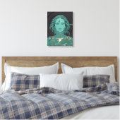 Hersteld II B – Healing en Balance Kunst Canvas Afdruk (Insitu (Slaapkamer))