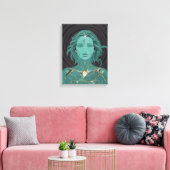 Hersteld II B – Healing en Balance Kunst Canvas Afdruk (Insitu (Woonkamer))