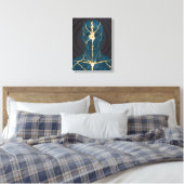 Herstelde I B – Healing en Balance Kunst Canvas Afdruk (Insitu (Slaapkamer))