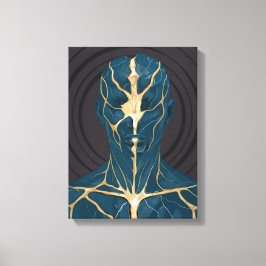 Herstelde I B – Healing en Balance Kunst Canvas Afdruk