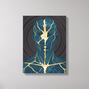 Herstelde I B – Healing en Balance Kunst Canvas Afdruk