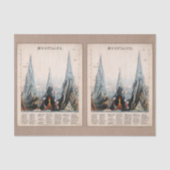  herstelde infografische bergplaats, ontkoppeling tissuepapier (Voorkant)