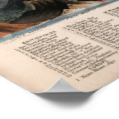  herstelde Mountain Height Infographic, 1850 Poster (Hoek)