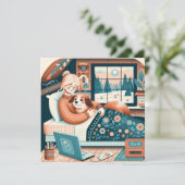 Herstelenergie Uw Kant Op Sturen Kaart (Staand voorkant)