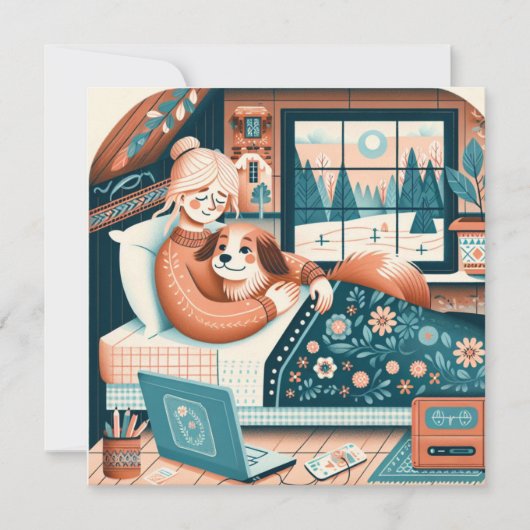 Herstelenergie Uw Kant Op Sturen Kaart (Voorkant)