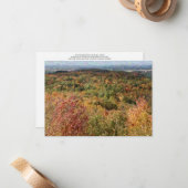 Herstelgebied van de staat Hoffman Hills Notitiekaartje (Voorkant / Achterkant in situ)