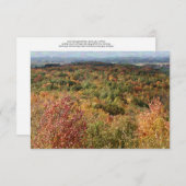 Herstelgebied van de staat Hoffman Hills Notitiekaartje (Voorkant / Achterkant)