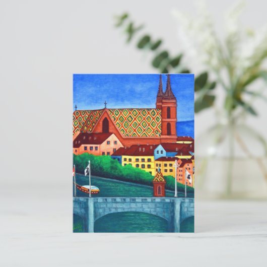 Hersteling Bazel door Briefkaart Lisa Lorenz (Staand voorkant)