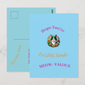 Herstelkaart - Kattenliefhebber Briefkaart (Voorkant / Achterkant)