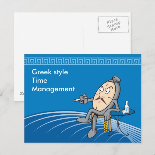 Herstelklok Briefkaart (Voorkant / Achterkant)