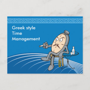 Herstelklok Briefkaart