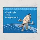 Herstelklok Briefkaart (Voorkant)