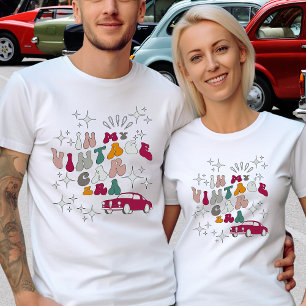 Herstellen Vintage auto aangepaste tekst op de rug T-shirt