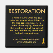 herstelmagneet magneet (Voorkant)