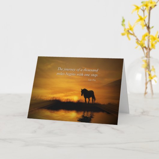 Herstelpaarden en Laz Tao Kaart (Gele Bloem)