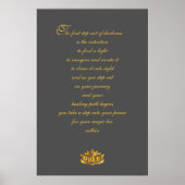 Herstelpoem Art Poster (Voorkant)