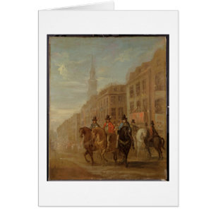 Herstelproces van Charles II op Cheapside