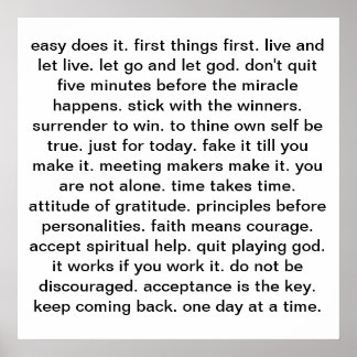 herstelslogan-poster poster