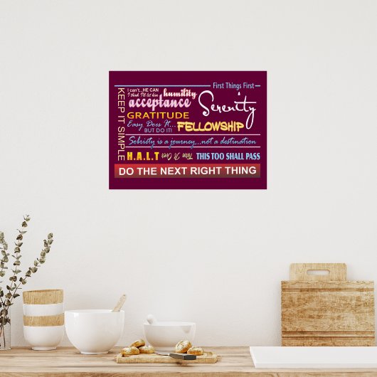 herstelslogans 17 poster (Keuken)