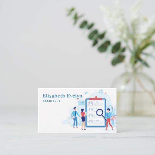 Herstelstrategie Visitekaartje (Staand voorkant)