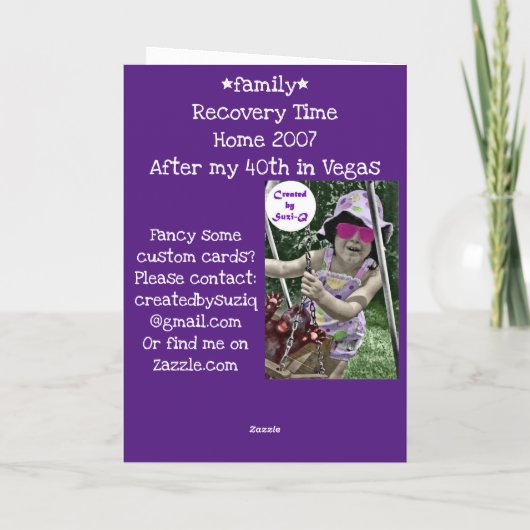 Hersteltijdkaart nodig kaart (Achterkant)