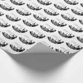 Herstelwonder, zwart en wit cadeaupapier (Hoek)