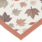 Herstfst Bladeren Tafellaken Beige (Gekanteld)
