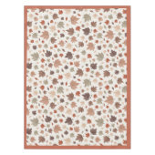 Herstfst Bladeren Tafellaken Beige (Voorkant)