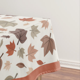 Herstfst Bladeren Tafellaken Beige