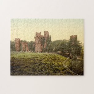 Herstmonceux Castle, Sussex, Engeland Legpuzzel