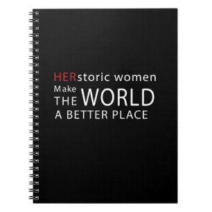 HERstoric Women Empowerment Quote Notitieboek