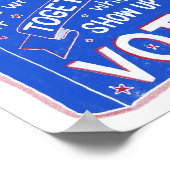 HERSTORY zal zichzelf niet schrijven - show tot st Poster (Hoek)